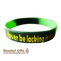 Power Wrist Band: Never Be Lacking In Zeal - Bezaleel Gifts
